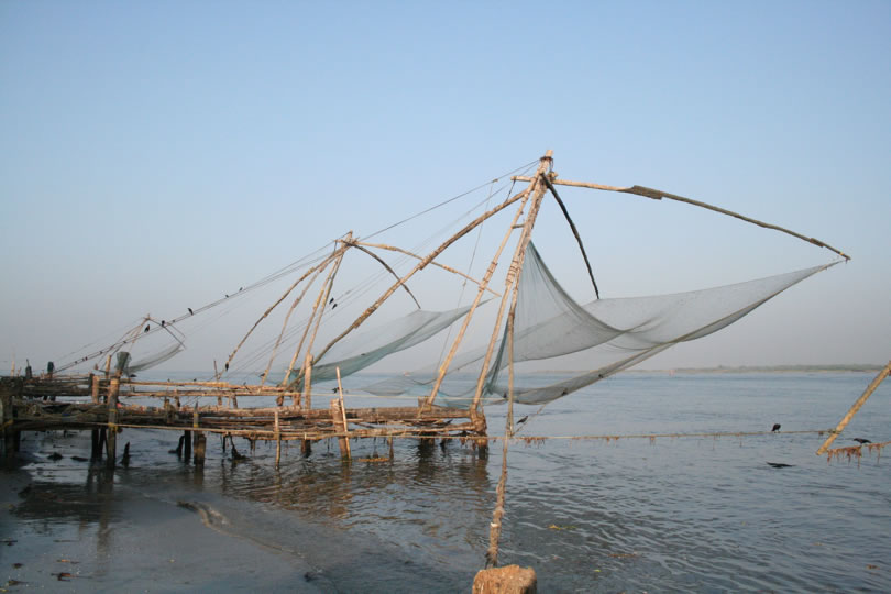 Nets in Fort Cochin